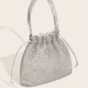 Metallic Milky Way Clutch Bag